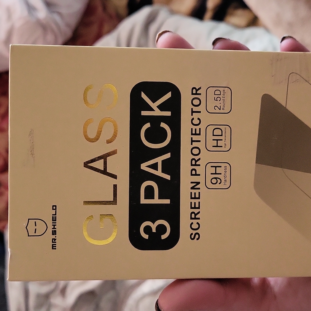 Mr.Shield Glass screen protector pack for LG Stylo 4.